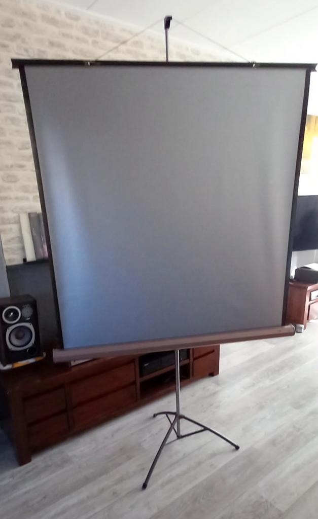 Projectiescherm op statief (1969/1970), Audio, Tv en Foto, Projectieschermen, Ophalen
