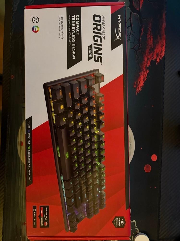 HyperX Alloy Origins Core, HyperX, Gebruikt, Gaming toetsenbord, Ophalen of Verzenden