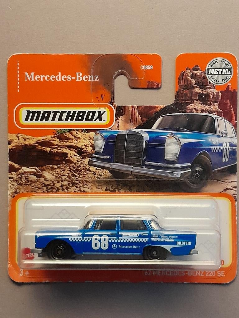 Matchbox '62 Mercedes 220 SE.      Matchbox., Hobby en Vrije tijd, Modelauto's | Overige schalen, Ophalen of Verzenden, Zo goed als nieuw