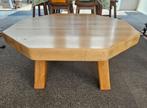 Massieve 8-hoekige eiken salontafel - Eyecatcher, Huis en Inrichting, Tafels | Salontafels, Ophalen