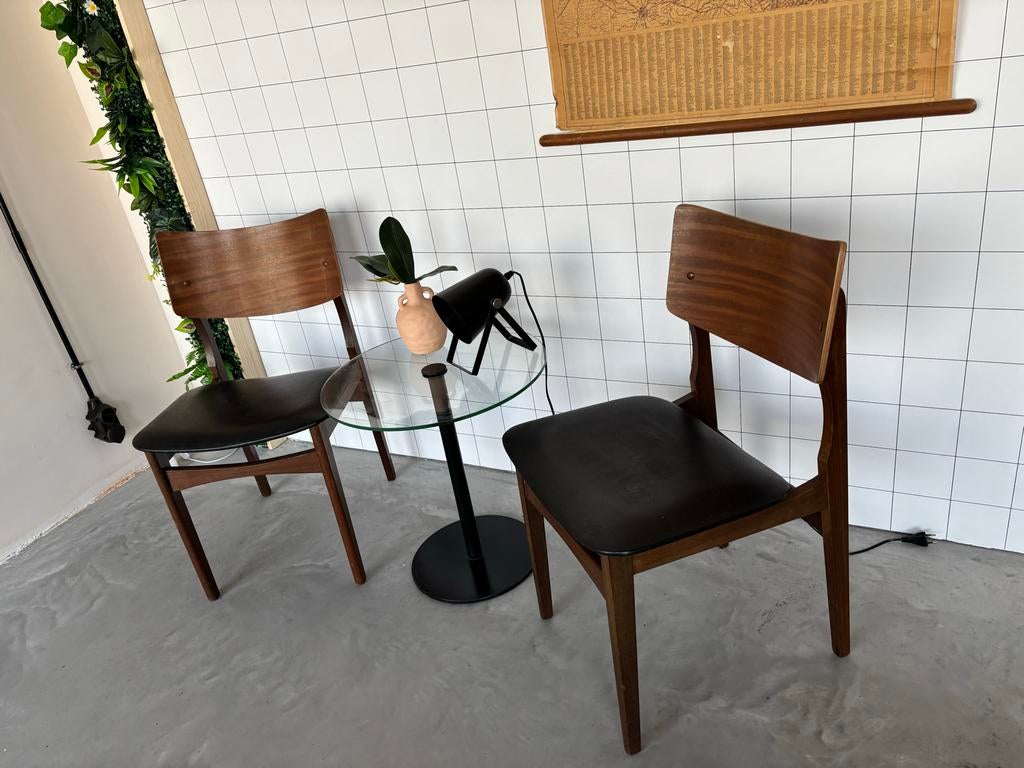 Vintage stoelen jaren 60/70 - Set van 2, Ophalen