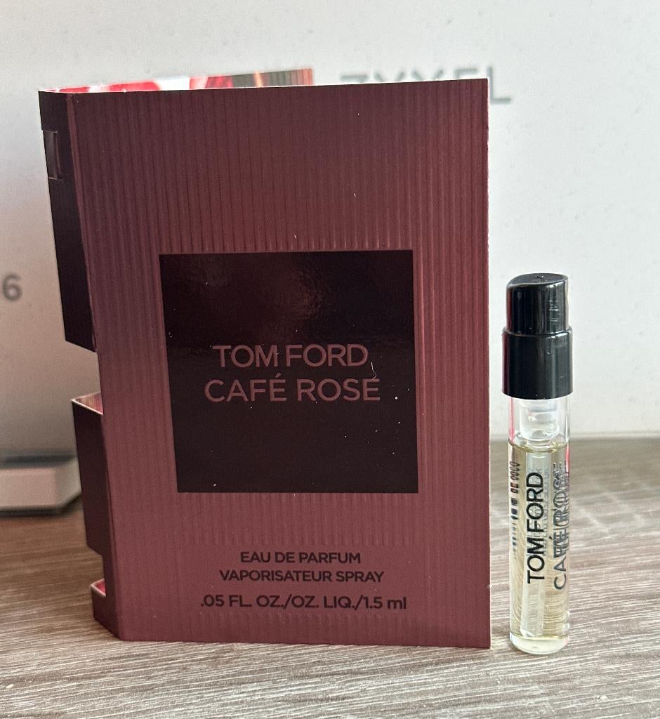 Tom Ford Café Rose 2023 Parfum tester proefje sample 1,5 ml, Sieraden, Tassen en Uiterlijk, Uiterlijk | Parfum, Ophalen of Verzenden