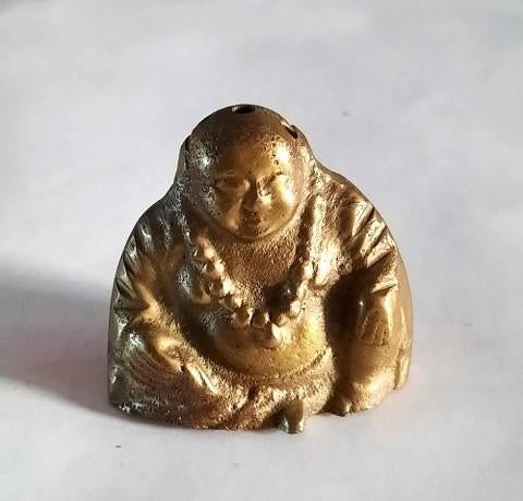 Vintage messing Boeddha Wierookbrander (8094), Ophalen