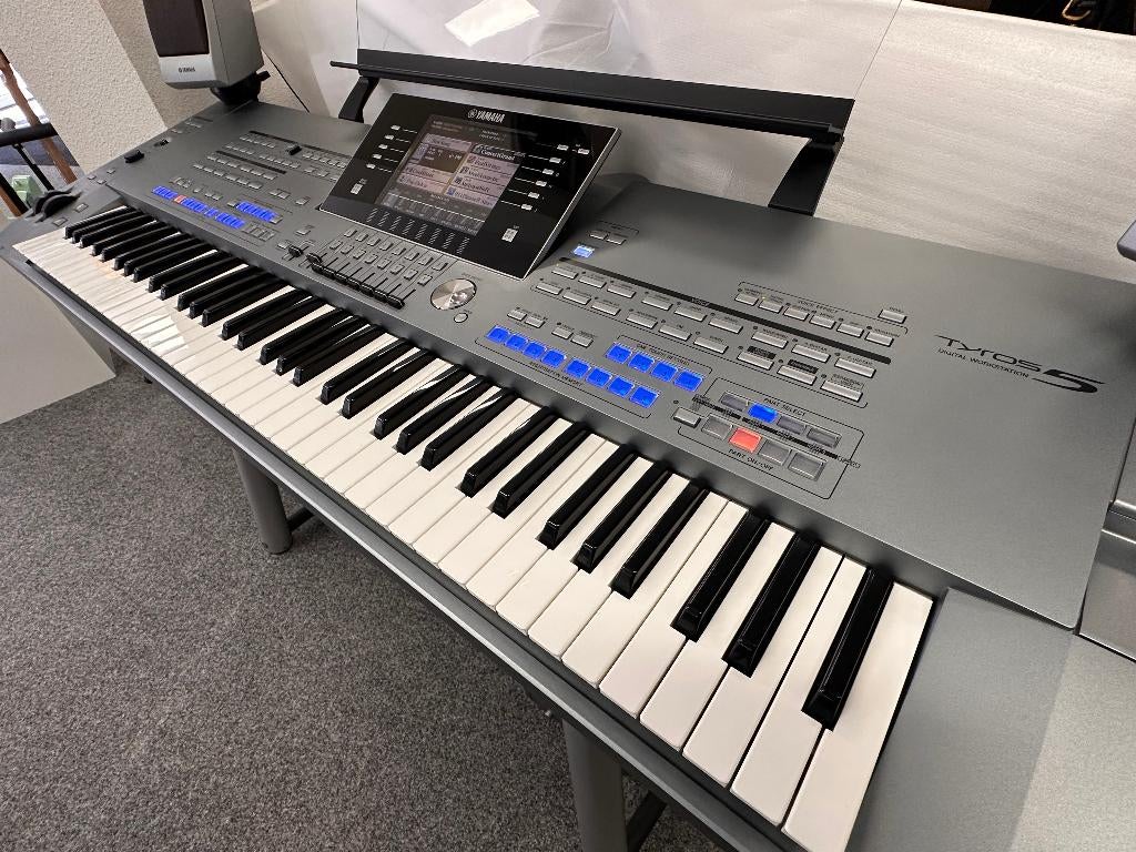 Yamaha Tyros5 76 XXL in zeer nette staat met garantie., Muziek en Instrumenten, Keyboards, Ophalen, Yamaha Benelux, Yamaha, Zo goed als nieuw