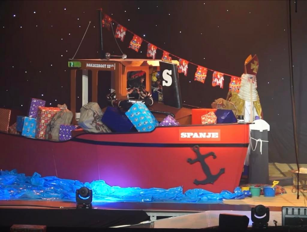 Decorstuk Stoomboot van Sinterklaas SUPER DEAL!!, Ophalen