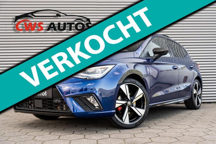 SEAT Ibiza 1.5 TSI FR Business Intense Plus CARBON ED.*LED*V, Auto's, Seat, Bedrijf, Te koop, Ibiza, ABS, Achteruitrijcamera, Adaptive Cruise Control