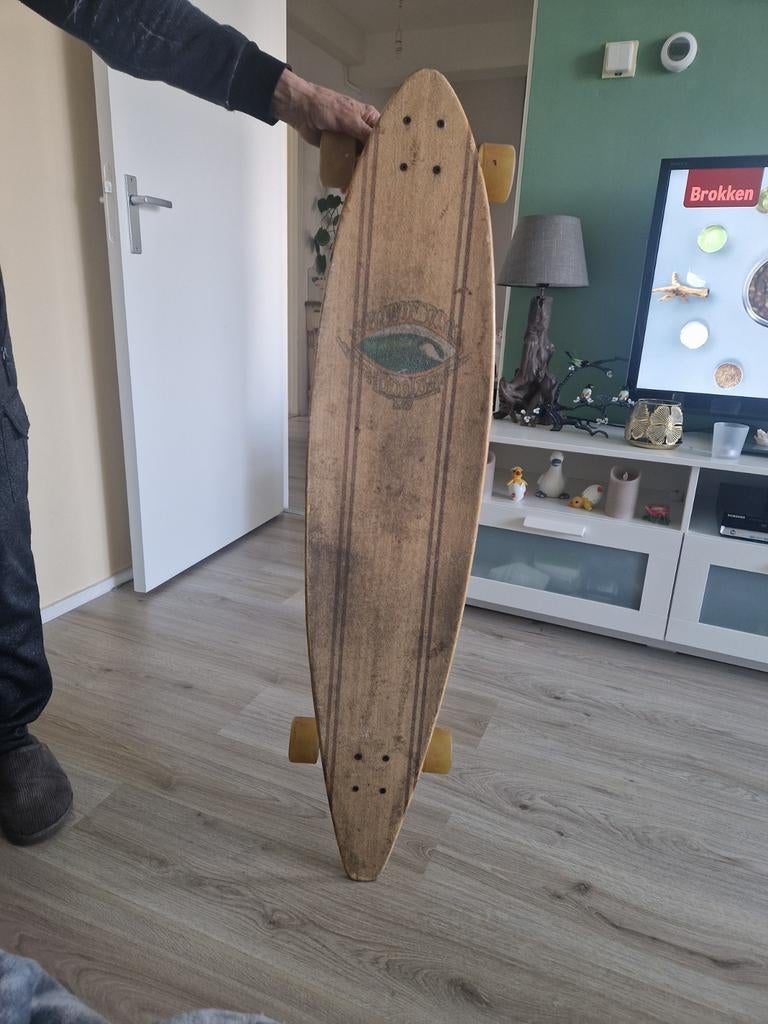Sector 9 Honolua Longboard Bamboe Serie, Sport en Fitness, Skateboarden, Ophalen of Verzenden, Zo goed als nieuw, Skateboard, Longboard