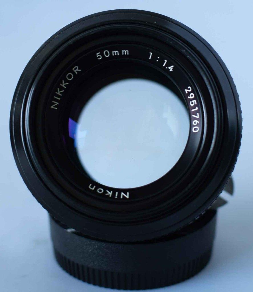 Nikon 50 mm 1.4 pre AL lens, Ophalen of Verzenden, Gebruikt, Standaardlens