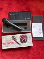 Sennheiser MD 735 Zangmicrofoon met toebehoren, Ophalen of Verzenden, Zo goed als nieuw, Zangmicrofoon