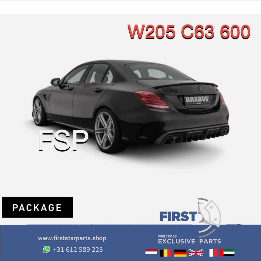 W205 C63 S BRABUS 600 PAKKET COMPLEET Origineel Mercedes C K, Ophalen of Verzenden, -, -, -