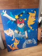 Pokemon schilderij op hardboard (100x122x1cm), Ophalen