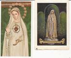 Onze lieve Vrouw van Fatima (2 oude Prentjes), Verzenden, Gebruikt, Kaart of Prent, Christendom | Katholiek