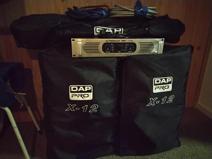 Mooie stevige DAP geluidsset, Muziek en Instrumenten, Overige Muziek en Instrumenten, Zo goed als nieuw, Ophalen