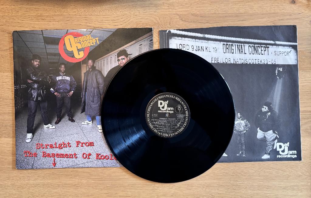 Original Concept–Straight From The Basement Of Kooley High!, Ophalen of Verzenden, 1985 tot 2000, Gebruikt, Overige formaten