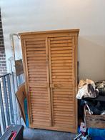 Buitenkast tuin kast 1.60 hoog, 87cm breed, 40 cm diep, Tuin en Terras, Ophalen, Gebruikt, Hout, Overige typen