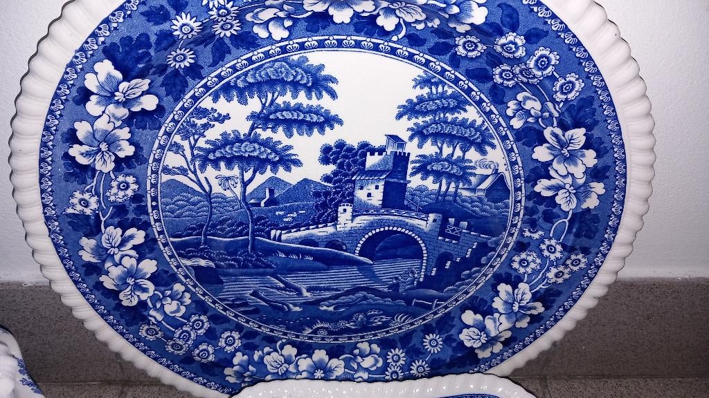 vintage Copeland tower ' blue e, Antiek en Kunst, Ophalen of Verzenden
