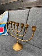 Joodse kandelaar, Ophalen of Verzenden, Koper of Brons