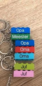 LEGO Sleutelhanger of LEGO Blokje Graveren, Ophalen of Verzenden, Nieuw, Losse stenen, Lego