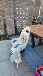 POLISPORT Fietsstoeltje achter beige, Ophalen, Achterzitje, Voetsteuntjes, Zo goed als nieuw