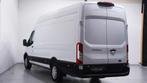 Ford Transit 2.0 TDCI 130 pk L4H3 Trend Navi, Camera, Airco, Auto's, USB, Gebruikt, 4 cilinders, Wit