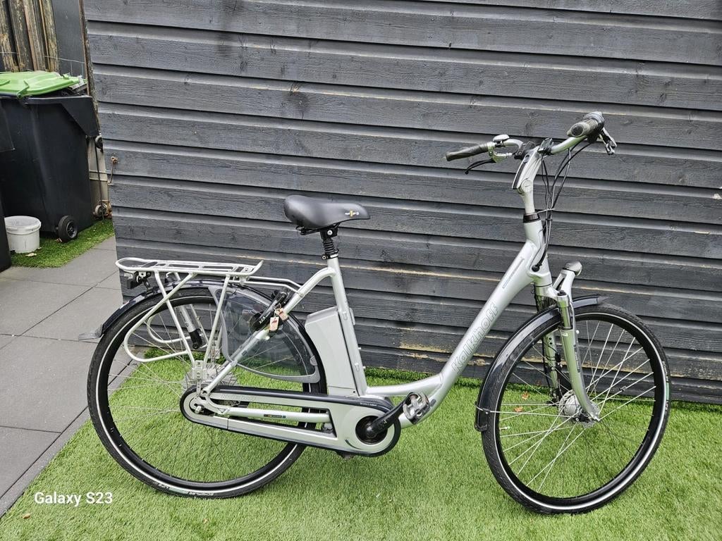 Nette  elektrische  kalkhoff  impuls  middenmotor  ., 57 tot 61 cm, Ophalen of Verzenden, Zo goed als nieuw, Overige merken