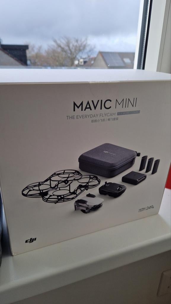 DJI Mavic Mini Fly More Combo Drone - Zo goed als nieuw, Cameradrone, Zo goed als nieuw, 1 tot 5 kilometer, Minder dan 250 gram