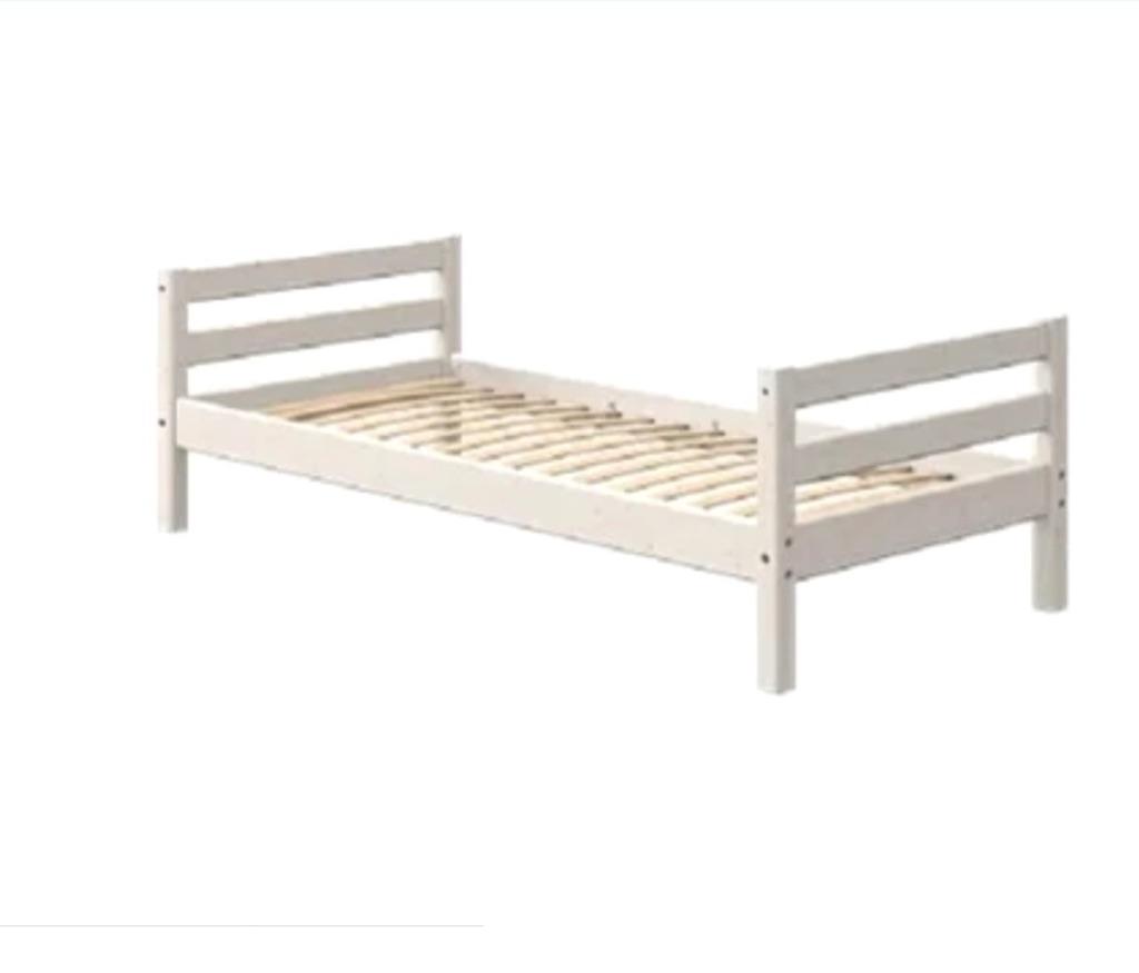 Bed Flexa wit, 85 tot 100 cm, Gebruikt, 180 cm of meer, Ophalen