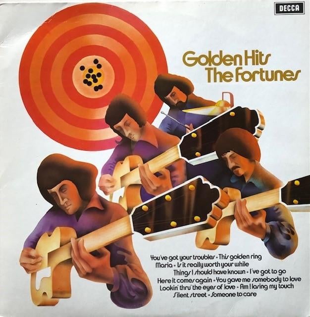 THE FORTUNES LP: GOLDEN HITS, Cd's en Dvd's, Vinyl | Pop, Ophalen of Verzenden, Gebruikt, 12 inch