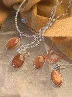 Zonnesteen hanger beschermt intuïtie vertrouwen geluk magie, Sieraden, Tassen en Uiterlijk, Kettingen, Nieuw, Oranje, Ophalen of Verzenden