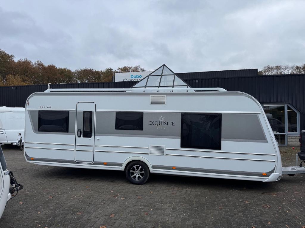 LMC Exquisit 595 VIP 2022 | Queensbed, Rondzit, Schokbreker, Bedrijf, 5 tot 6 meter