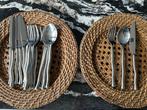 Brutalist 18 delig 6 persoons wave golvend bestekset bestek, Ophalen of Verzenden