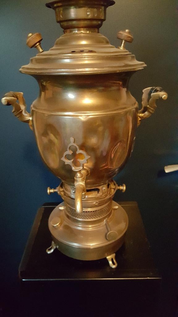 Samovar russische, Antiek en Kunst, Antiek | Koper en Brons, Ophalen, Koper