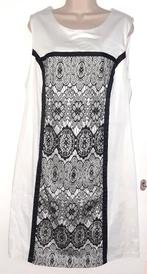 Bel&Bo jurk maat 46, Kleding | Dames, Grote Maten, Ophalen of Verzenden, Zo goed als nieuw, Wit, Jurk