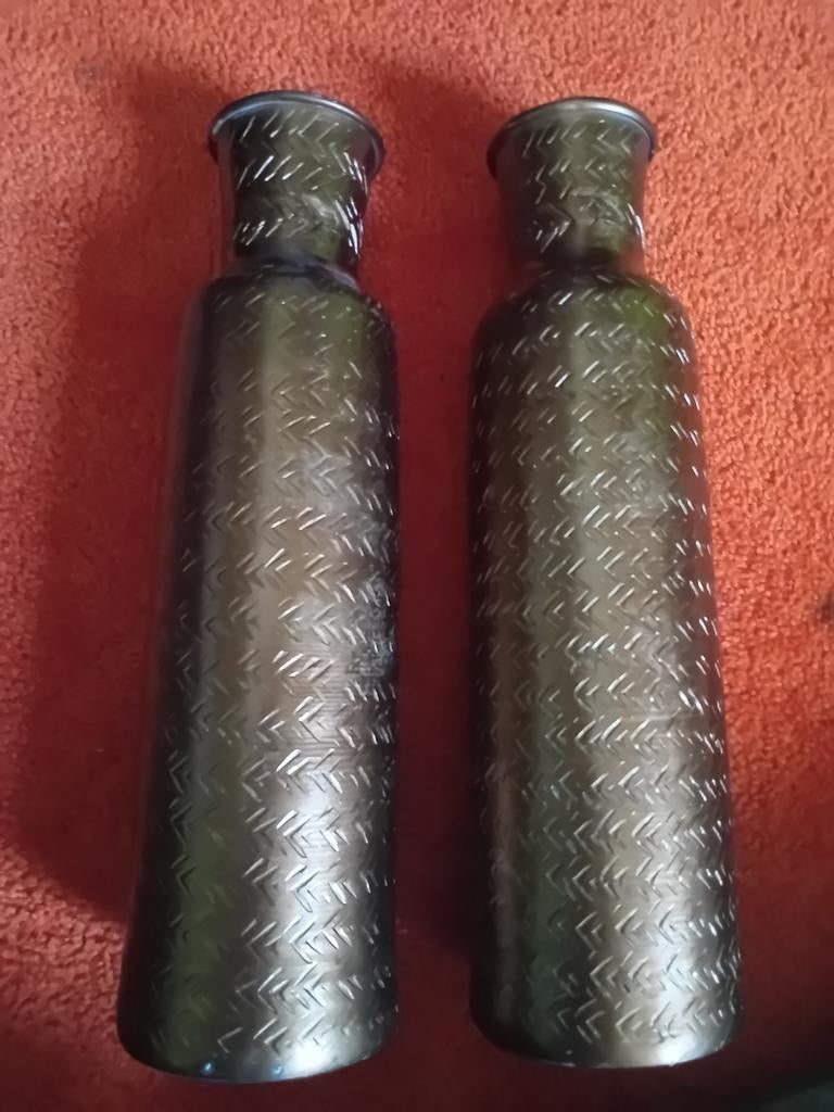 2 vazen, Ophalen of Verzenden, Nieuw, Overige kleuren