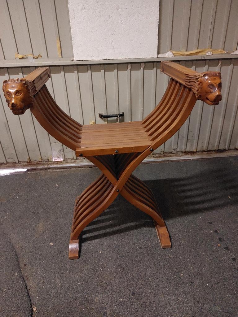 Kuipstoel, Huis en Inrichting, Stoelen, Ophalen, Gebruikt, Bruin, Eén