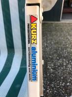 2x KURZ aluminium tuinstoelen, groen-wit gestreept, Ophalen, Gebruikt, Aluminium, Inklapbaar