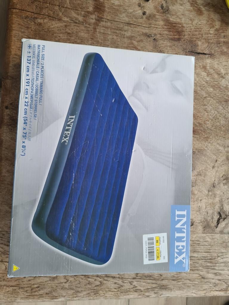 Intex luchtbed, Ophalen, Nieuw
