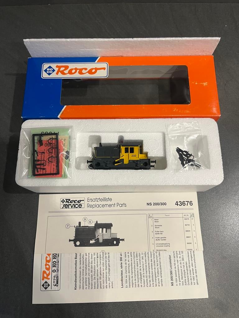 Roco 43676 ns sik geel grijs in nieuw staat, Hobby en Vrije tijd, Modeltreinen | H0, Ophalen of Verzenden, Roco, Gelijkstroom