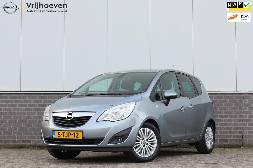 Opel Meriva 1.4 Turbo Cosmo Automaat 2e eig NL Auto, Auto's, Opel, Bedrijf, Te koop, Meriva, ABS, Airbags, Airconditioning, Bluetooth