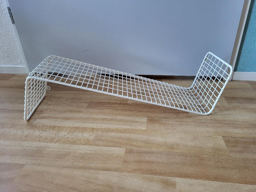 IKEA Svenshult wandrek wit metaal, Huis en Inrichting, Woonaccessoires | Wandplanken en Boekenplanken, Ophalen, Zo goed als nieuw