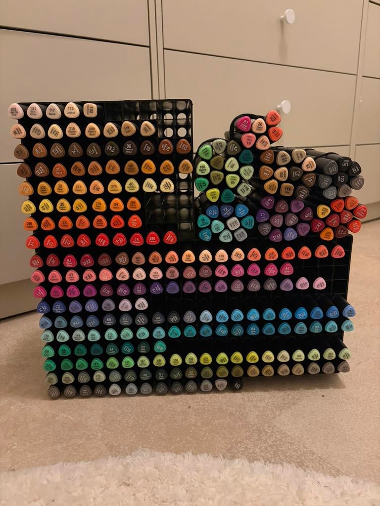 Decotime markers 200 set + 80 set + extra kleuren, Hobby en Vrije tijd, Tekenen, Verzenden, Zo goed als nieuw, Potlood of Stift