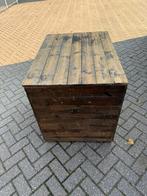 Robuuste houten opbergkist - Ideaal voor opslag of decoratie, Ophalen, Gebruikt, 50 tot 100 cm, 50 tot 75 cm