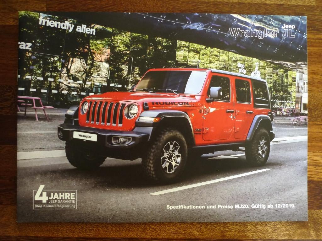 Jeep Wrangler JL (2019/2020, Duits), Ophalen of Verzenden, Nieuw, Overige merken