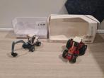 2x Ho schaal tractor,mini graaf machine., Ophalen of Verzenden, Zo goed als nieuw, Hijskraan, Tractor of Landbouw