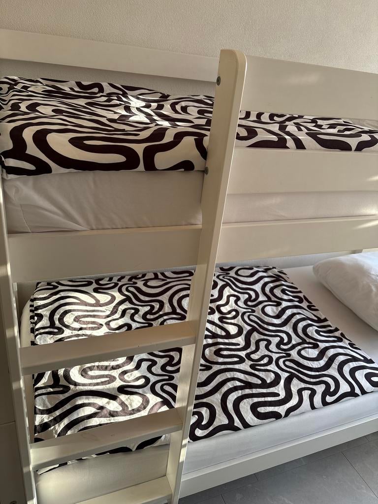 Stapelbed met lichte beschadigingen, Gebruikt, Eenpersoons, Ophalen of Verzenden, Overige maten