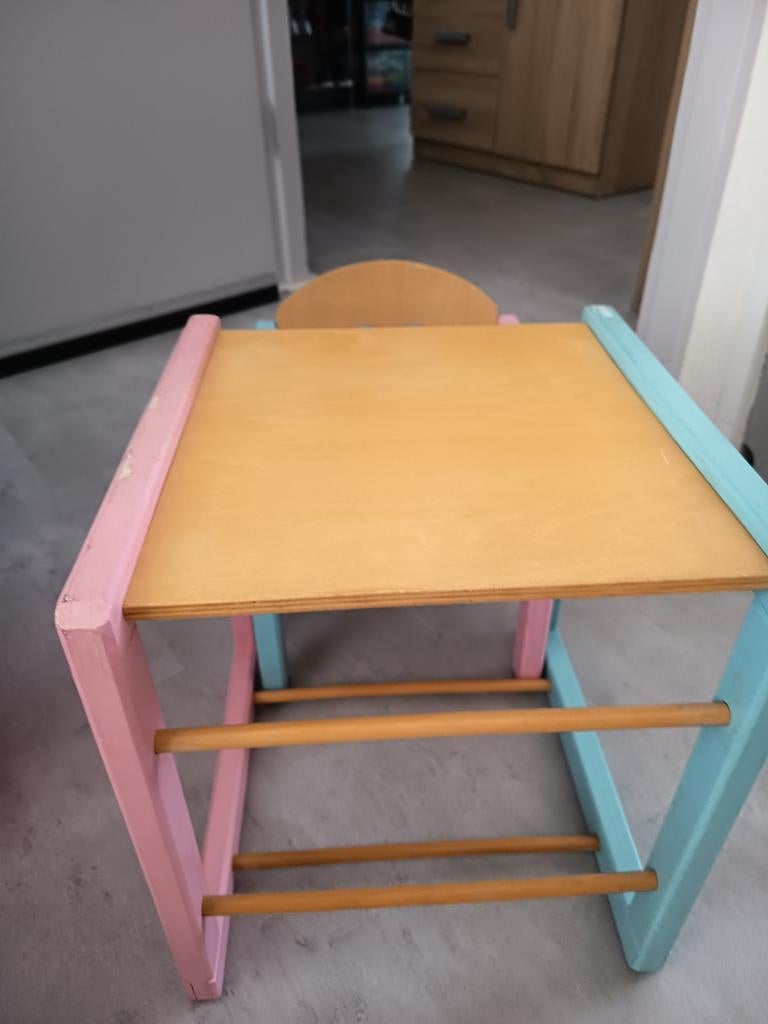Poppen stoeltje kan ook als tafeltje, Ophalen of Verzenden, Stoel(en)