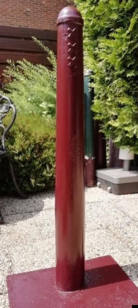 Amsterdammertje - Origineel rood paaltje, Ophalen of Verzenden, Gebruikt, Metaal, Overige typen