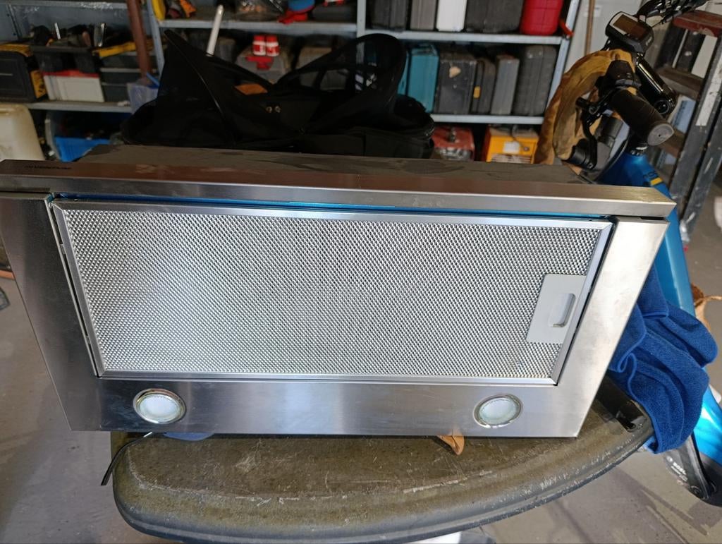 Inventum onderbouw afzuigkap - RVS, Ophalen, Gebruikt, 50 tot 100 cm, Metaal