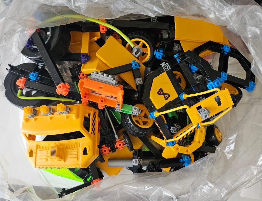 Construx 6 voertuigen, Kinderen en Baby's, Speelgoed | Bouwstenen, Ophalen of Verzenden, Gebruikt, Overige merken