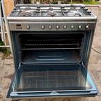 Smeg fornuis 6 pits vrijstaand met oven, Ophalen, Gebruikt, 60 cm of meer, Gas